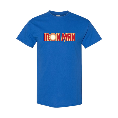Youth Kids Iron Man Marvel Superhero Cotton T-Shirt
