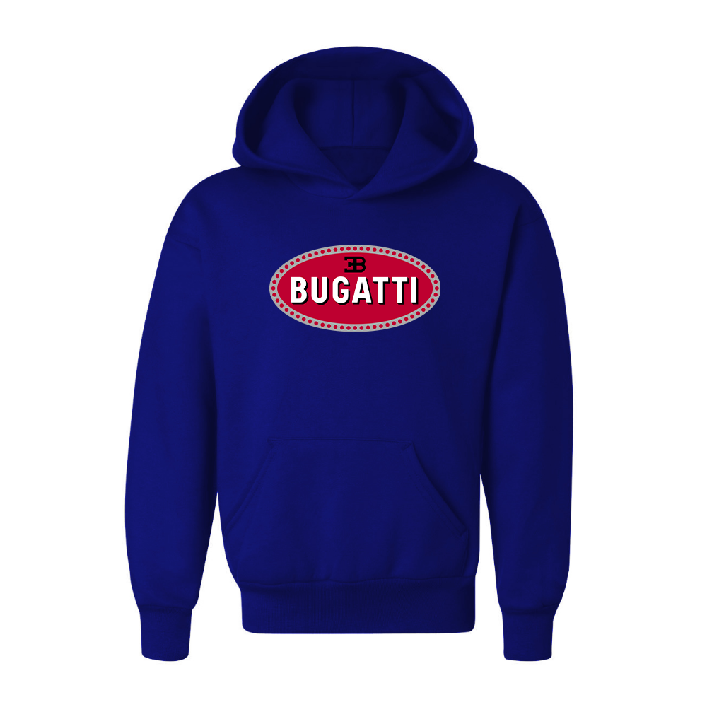 Youth Kids Bugatti Car Pullover Hoodie