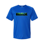 Men's The Hulk Marvel Superhero Polyester T-Shirt
