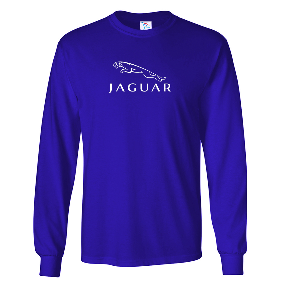 Youth Kids Jaguar Symbol Car Long Sleeve T-Shirt