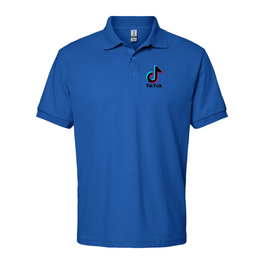 Men's TikTok Social Dry Blend Polo