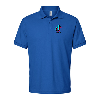 Men's TikTok Social Dry Blend Polo