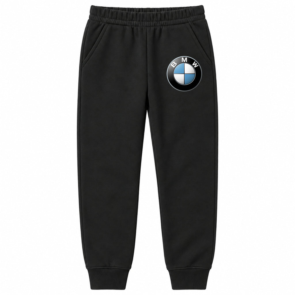 BMW youth jogger sweatpants in Black, Youth Large ages 10–12
