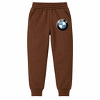 BMW youth jogger sweatpants in Brown, Youth Large ages 10–12