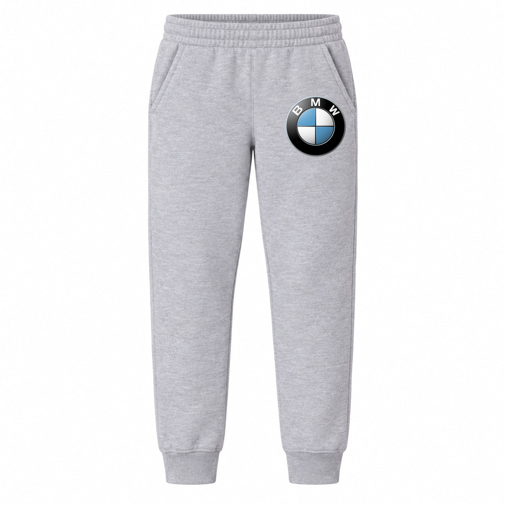 BMW youth jogger sweatpants in Grey, Youth Large ages 10–12