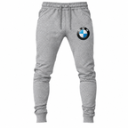 BMW joggers Grey front left thigh heat transfer