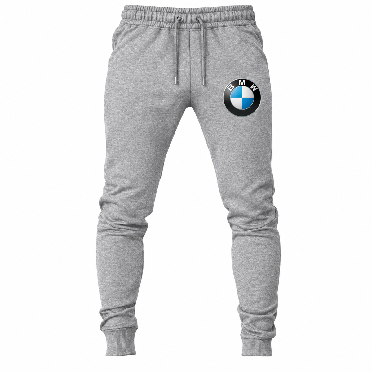 BMW joggers Grey front left thigh heat transfer