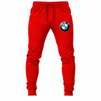BMW joggers Red front left thigh heat transfer