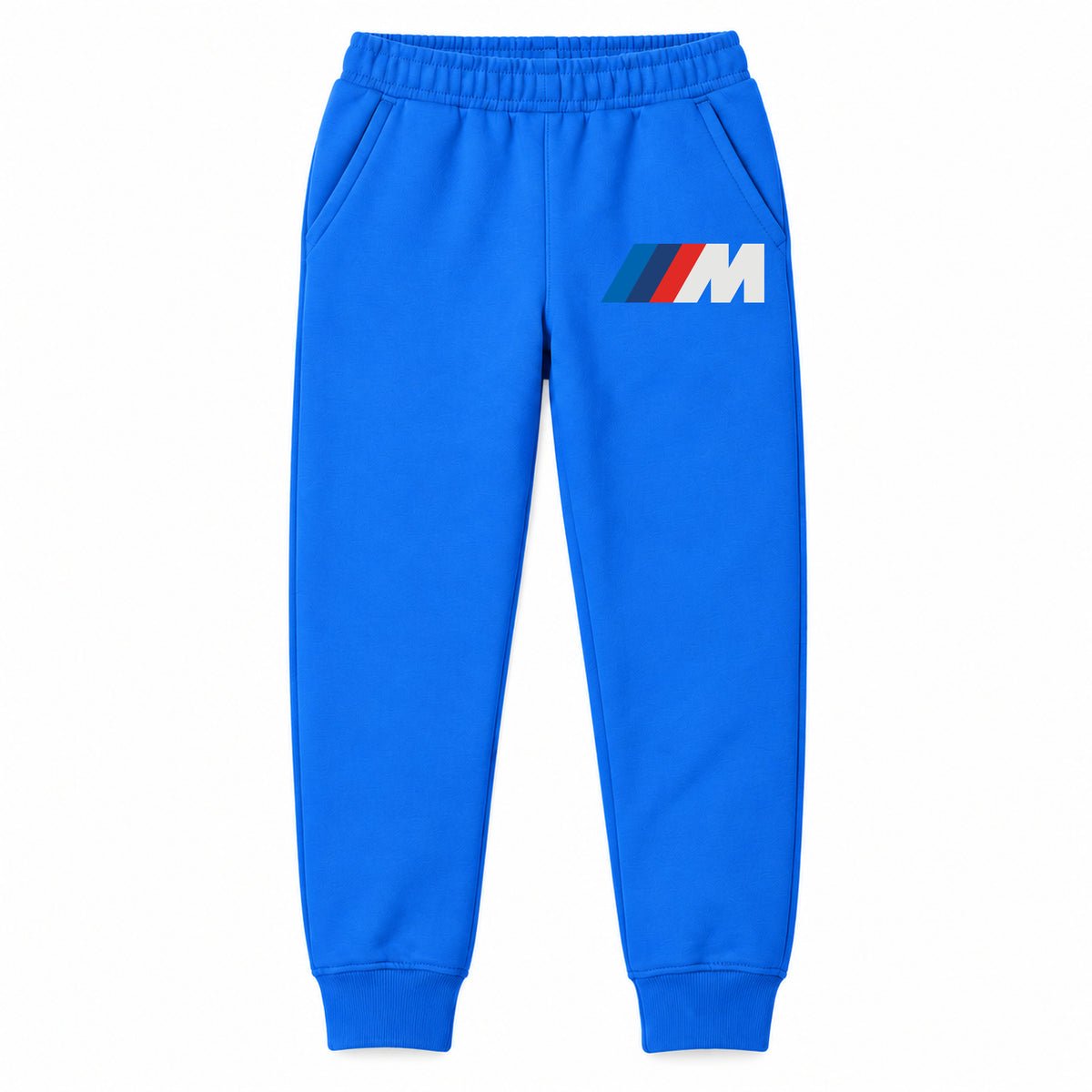 BMW M youth jogger sweatpants in Blue, Youth Large ages 10–12