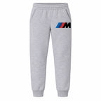 BMW M youth jogger sweatpants in Grey, Youth Large ages 10–12