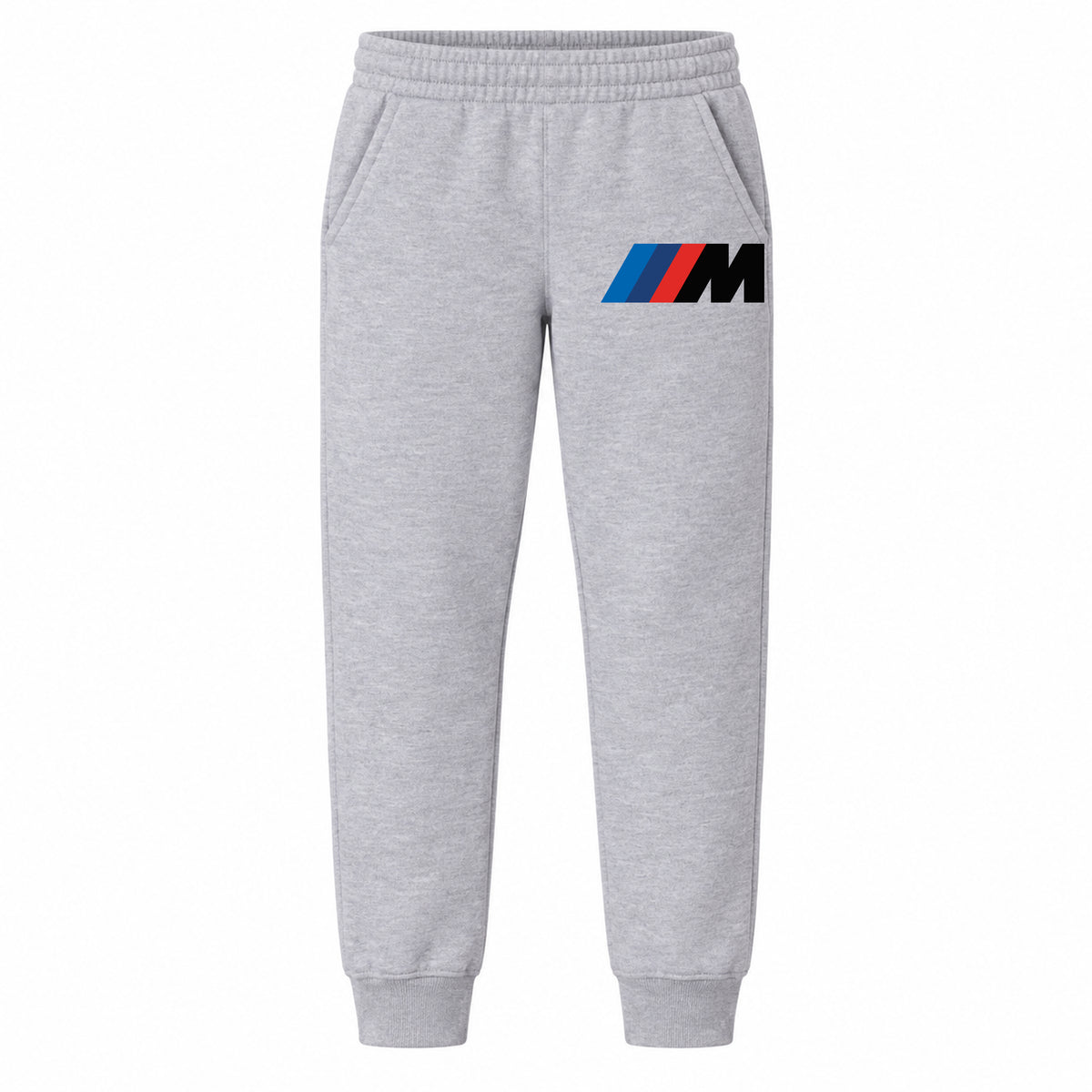 BMW M youth jogger sweatpants in Grey, Youth Large ages 10–12