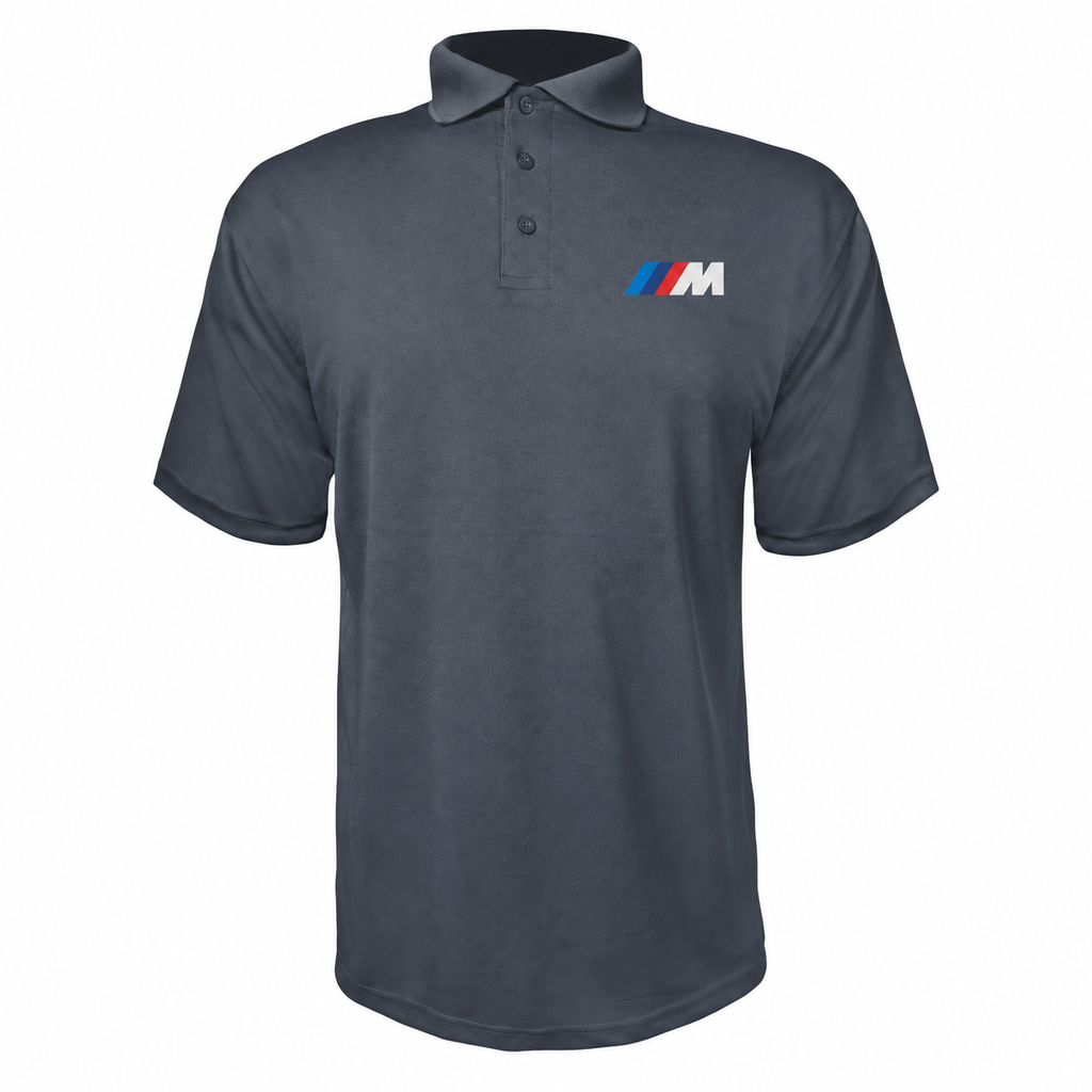 BMW M Polyester Polo - Charcoal