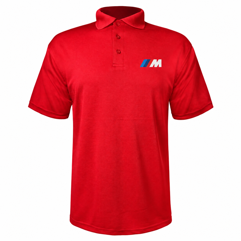 BMW M Polyester Polo - Red