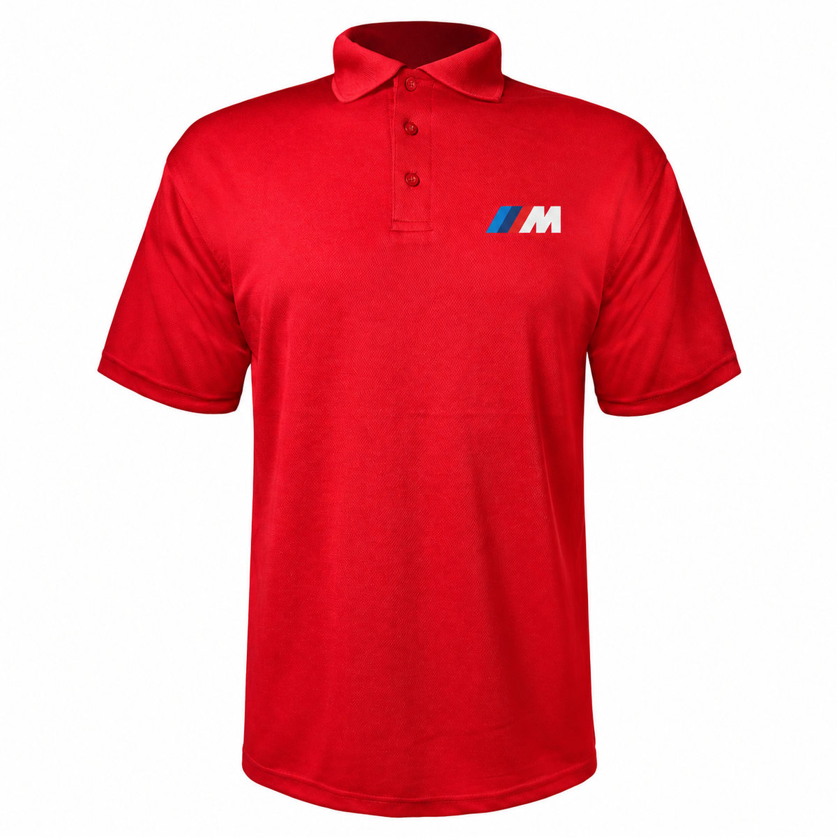 BMW M Polyester Polo - Red