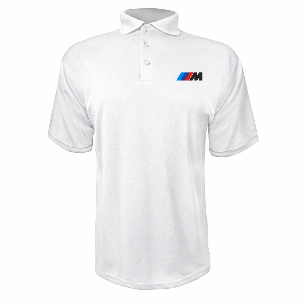 BMW M Polyester Polo - White