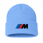 BMW M Beanie Hat — Sky Blue — front main