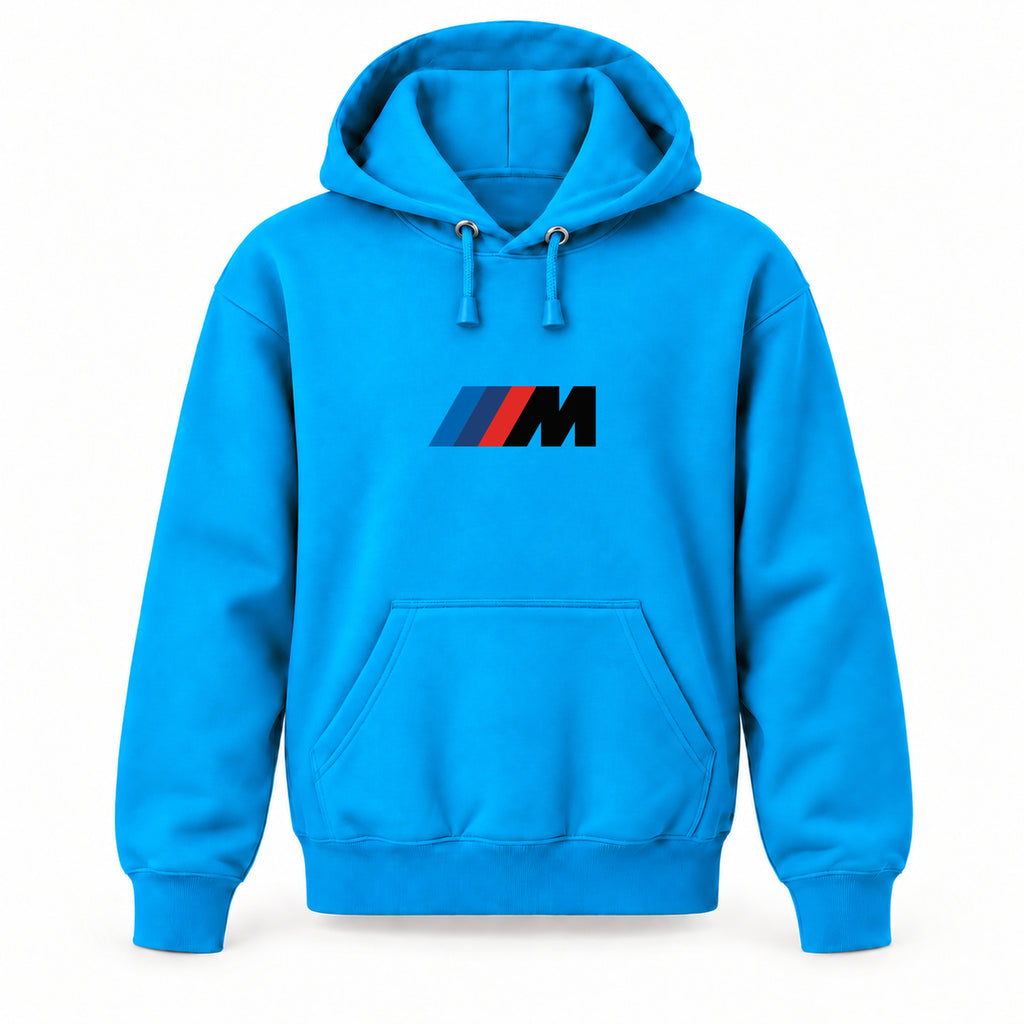 BMW M - Youth Large Hoodie (Ages 10–12) | Color: Turquoise