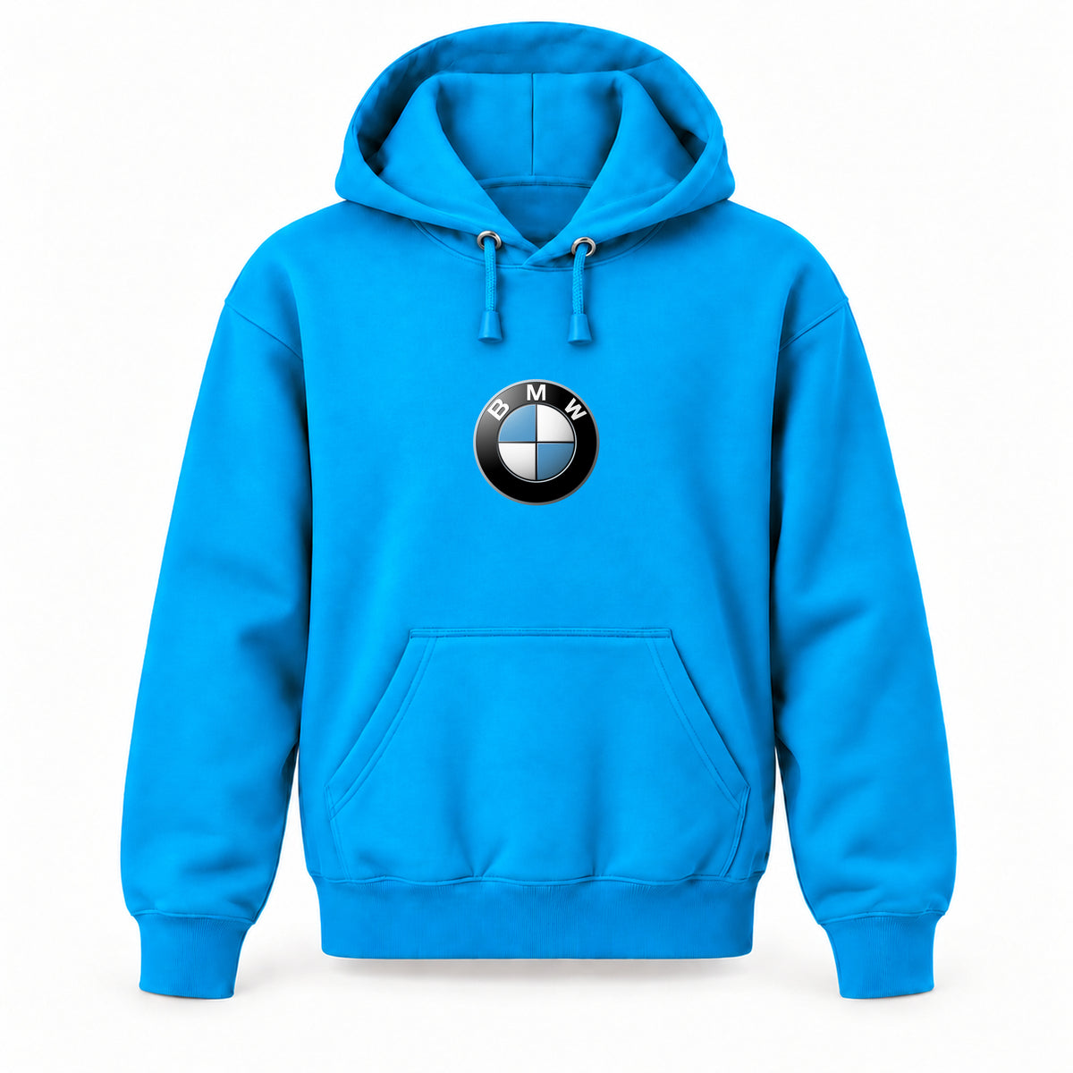 BMW - Youth Large Hoodie (Ages 10–12) | Color: Turquoise