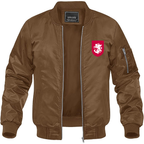 Men's Georgia National Soccer Team Lightweight Bomber Jacket Windbreaker Softshell Varsity Jacket Coat