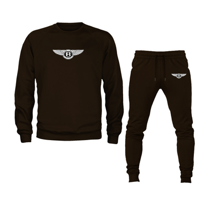 Men’s Bentley Motorsports Car Crewneck Sweatshirt Joggers Suit