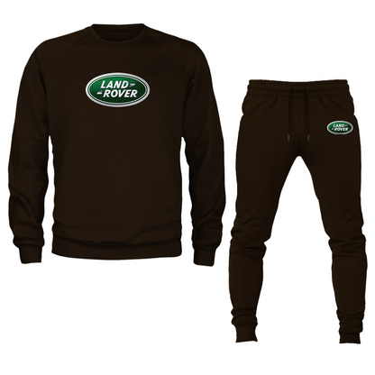 Men’s Land Rover Car Crewneck Sweatshirt Joggers Suit