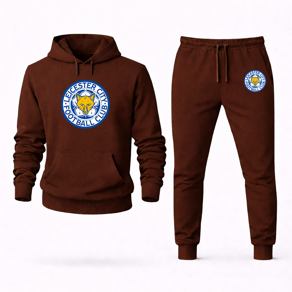 Men's Leicester City FC Hoodie Joggers Set