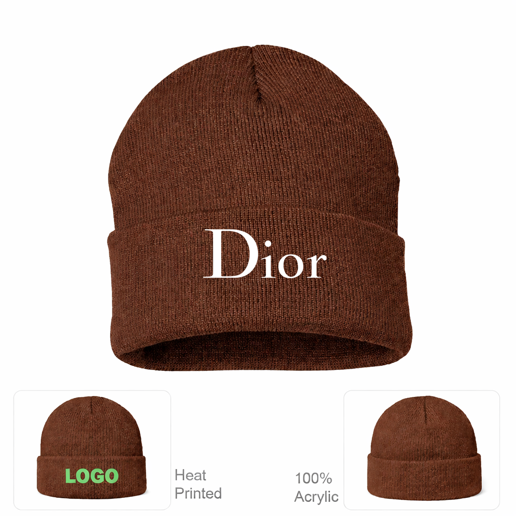 Dior Cuffed Beanie Hat