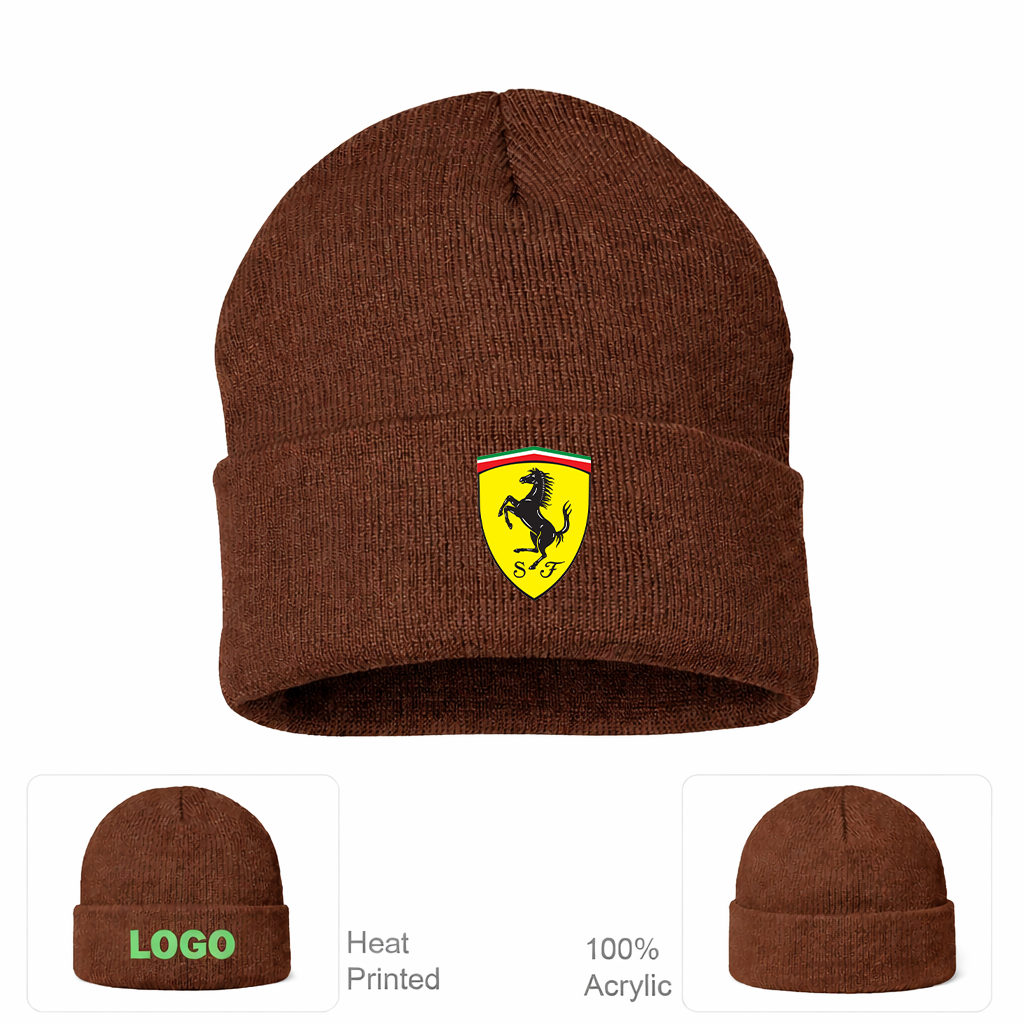 Ferrari Motorsport  Car Beanie Hat