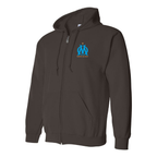 Men's Olympique de Marseille FC Zipper Hoodie