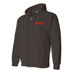 Men's Netflix Movie Show Zipper Hoodie