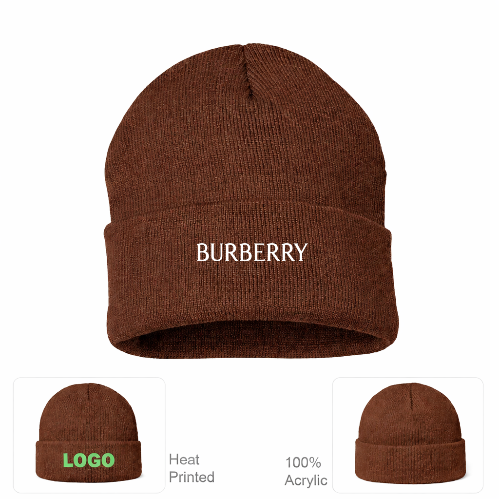 Burberry Cuffed Beanie Hat