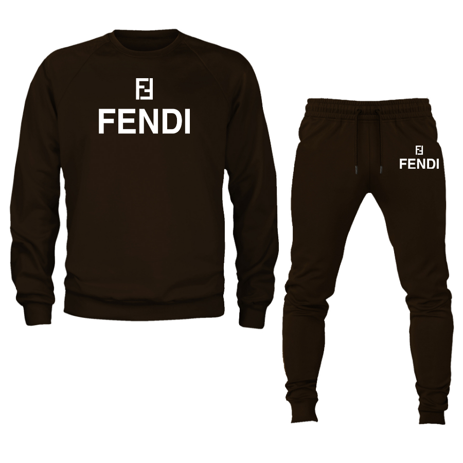 Men's Fendi Crewneck Sweatshirt Joggers Suit