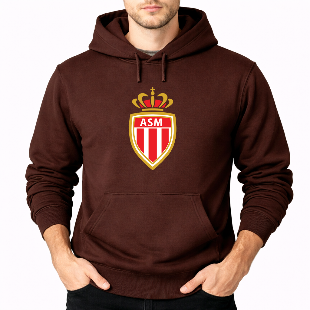 Men's AS Monaco FC Pullover Hoodie