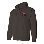 Men's Captain America Superhero Zipper Hoodie
