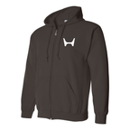 Men's Honda Car New Zipper Hoodie