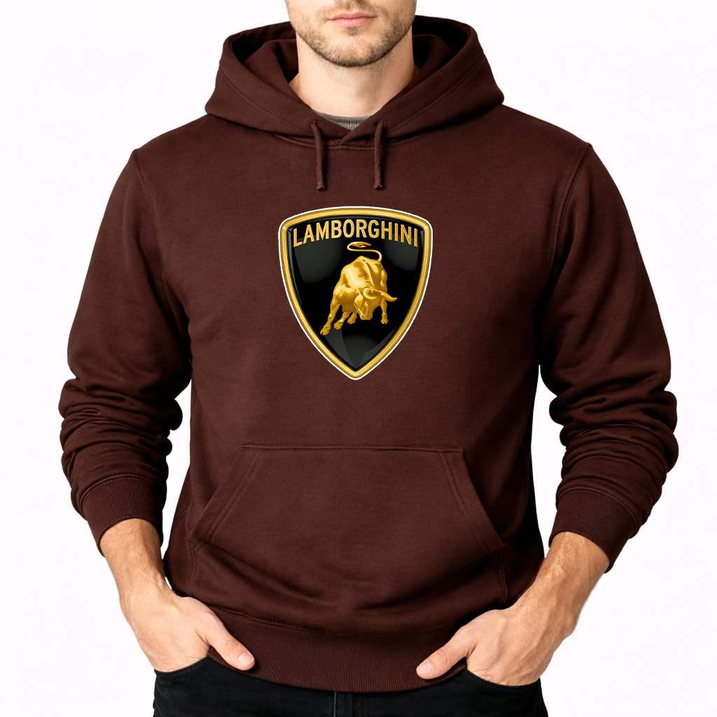 Men’s Lamborghini Car Pullover Hoodie