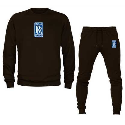 Men’s Rolls Royce Motorsport Car Crewneck Sweatshirt Joggers Suit