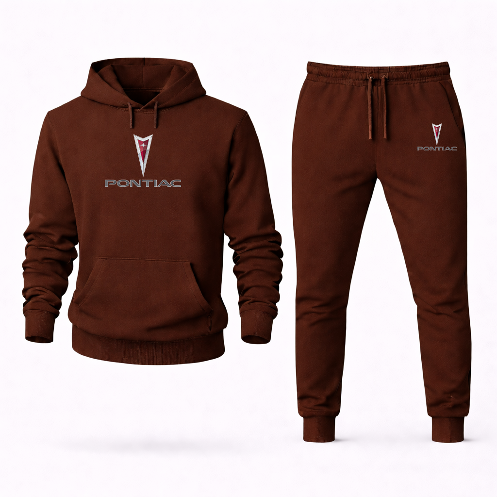 Men's Pontiac Car Hoodie Joggers Set