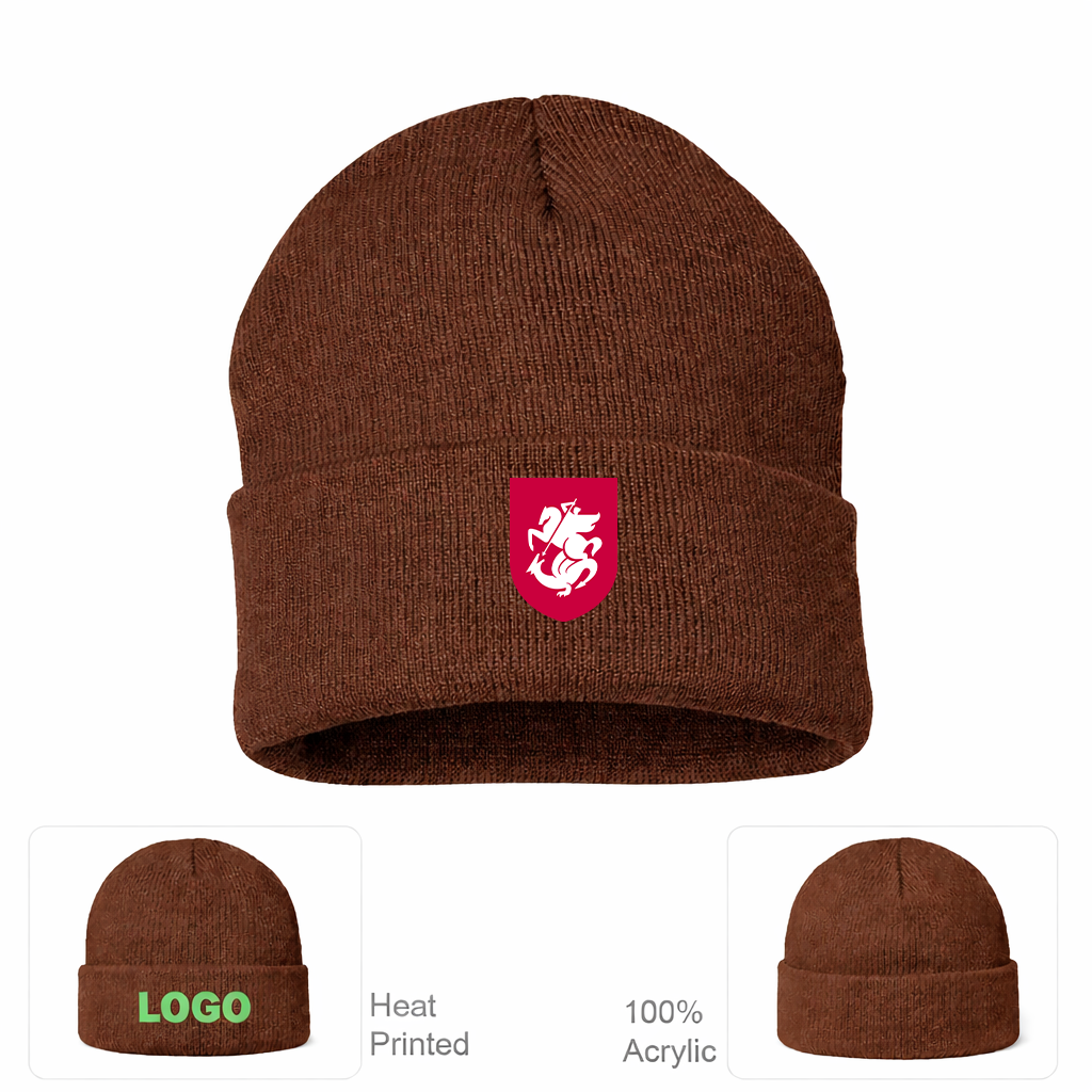 Georgia National Soccer Team Beanie Hat