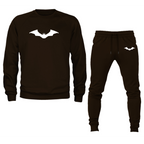 Men's New Batman DC Universe Superhero Crewneck Sweatshirt Joggers Suit