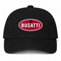 Bugatti Black Dad Hat front main