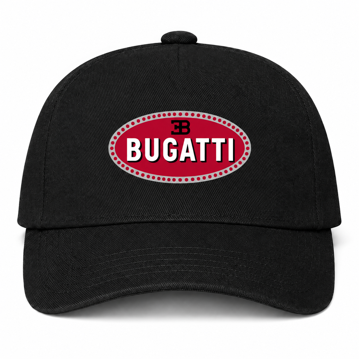 Bugatti Black Dad Hat front main