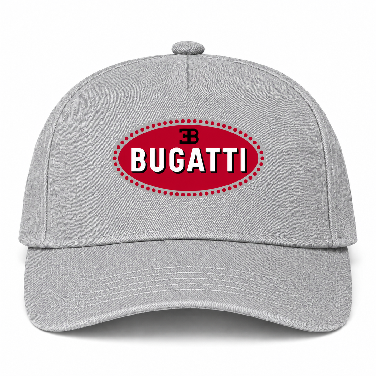 Bugatti Gray Dad Hat front main