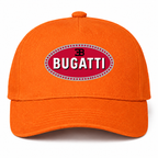 Bugatti Orange Dad Hat front main