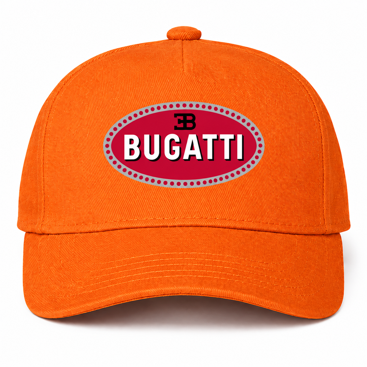 Bugatti Orange Dad Hat front main