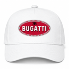 Bugatti White Dad Hat front main