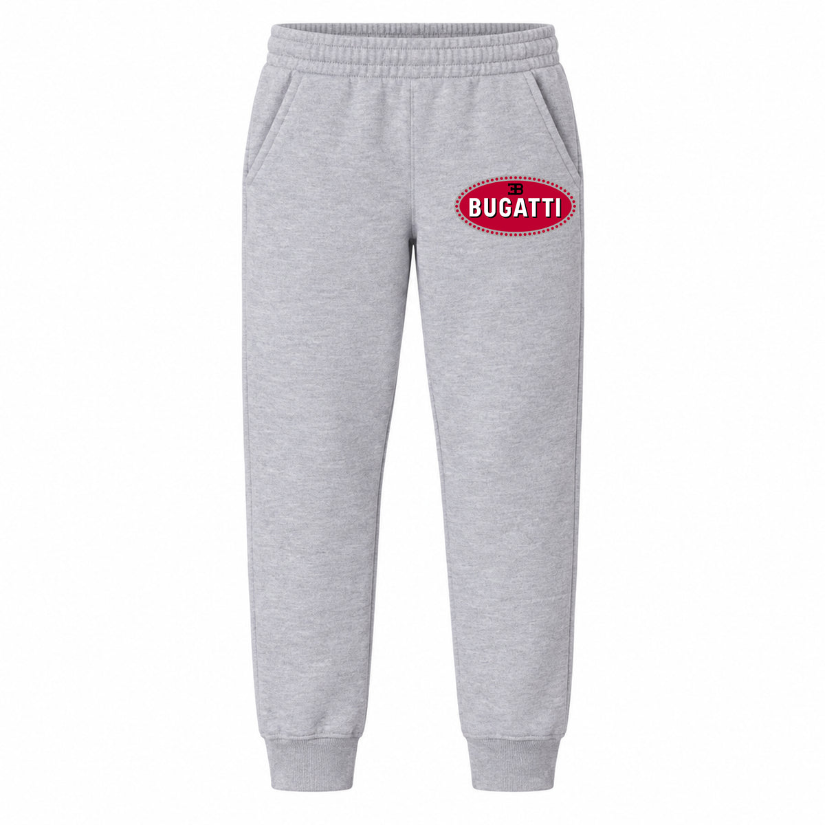 Bugatti youth jogger sweatpants in Grey, Youth Large ages 10–12