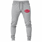 Bugatti joggers Grey front left thigh heat transfer