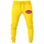 Bugatti joggers Yellow front left thigh heat transfer