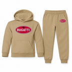 Bugatti youth hoodie jogger set, Khaki, Youth Large ages 10–12